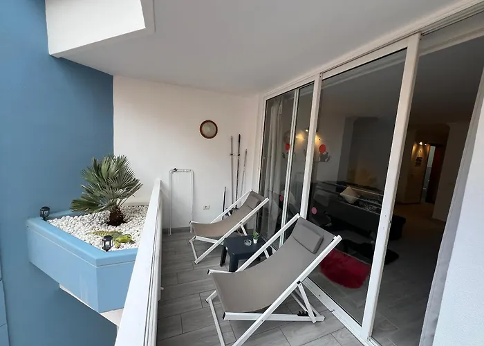 Hotel apartamentowy Air Conditioning, Private Parking And Fully Equipped Kitchen In In Golf Del Sur, Tenerife