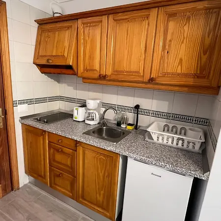 Air Conditioning, Private Parking And Fully Equipped Kitchen In In Golf Del Sur, Tenerife Apartahotel