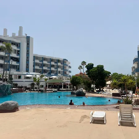 Apartahotel Air Conditioning, Private Parking And Fully Equipped Kitchen In In Golf Del Sur, Tenerife